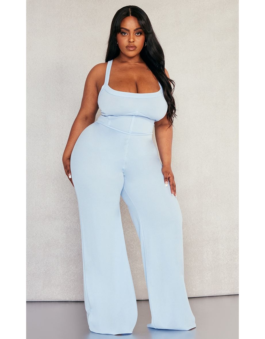 Pretty little thing plus size jumpsuits online