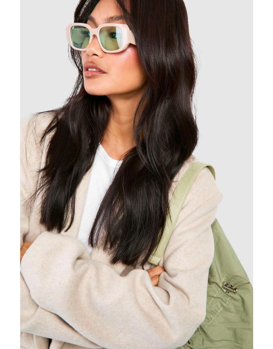Nude Frame Sunglasses - nude