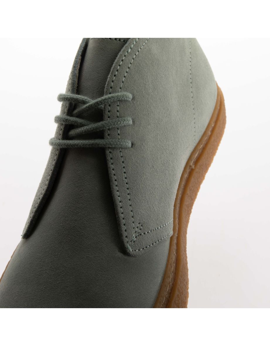 Men's Fred Perry Hawley Suede Boot in Blue - 5