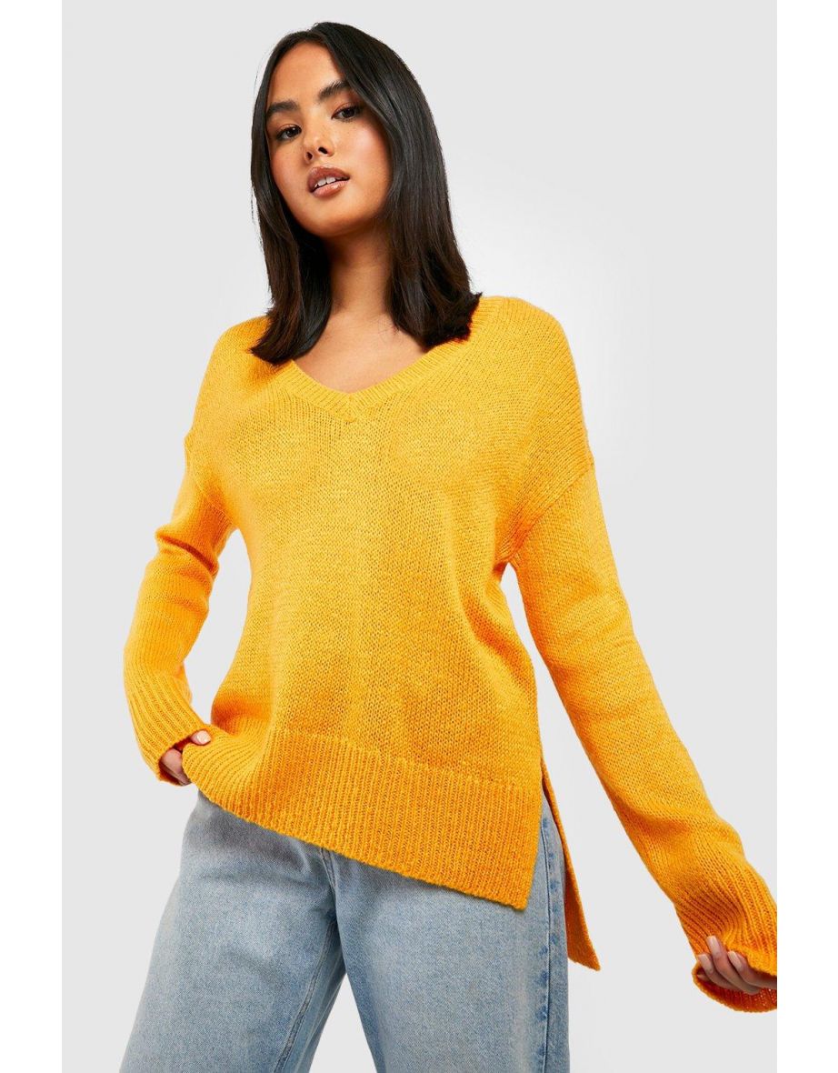 Mango v neck jumper best sale