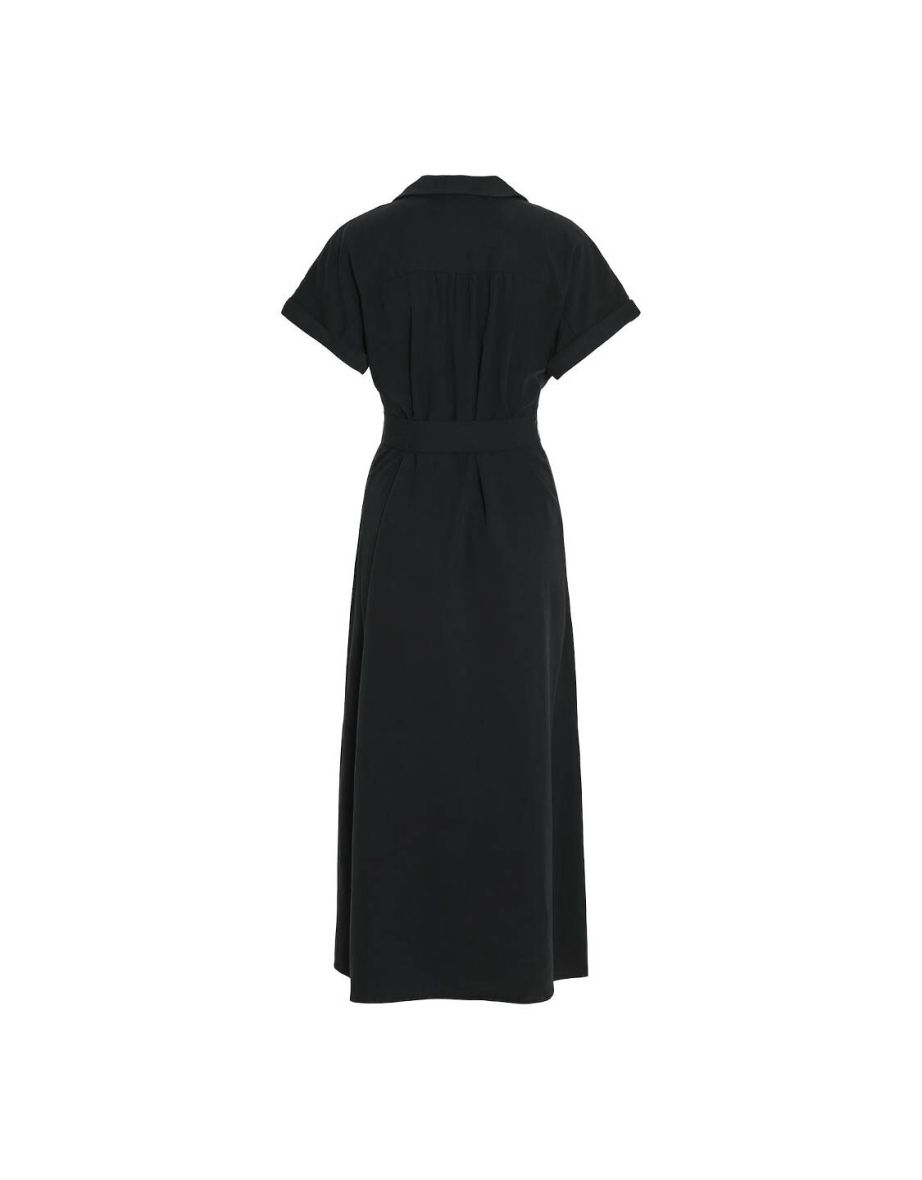 Maxi Shirt Dress with Tie-Waist - 6