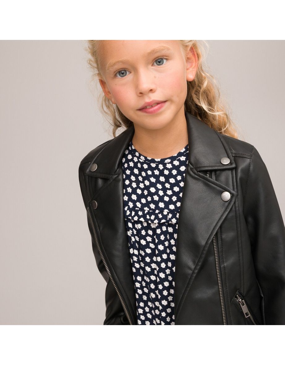 Faux Leather Jacket - 5