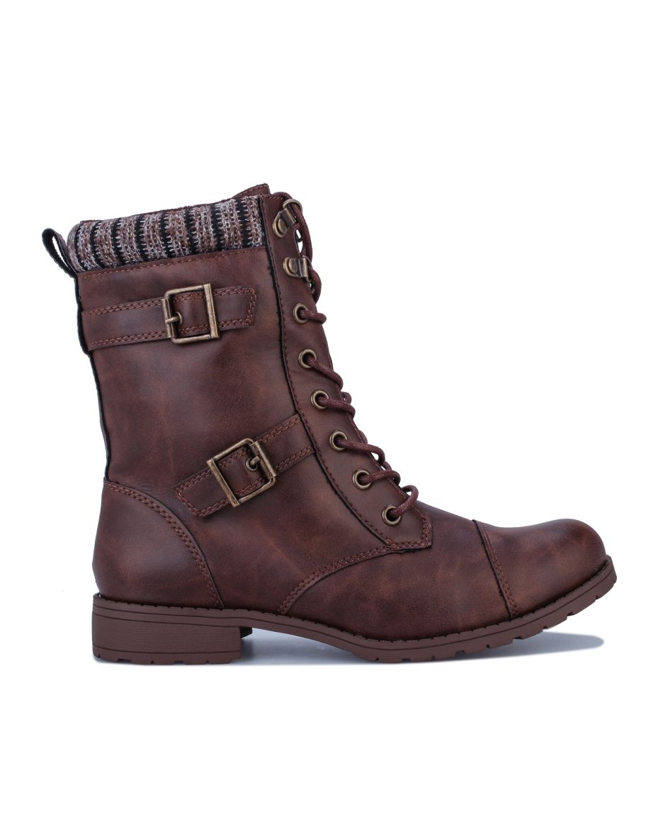 Women's Rocket Dog Billie Grand Boots in Brown