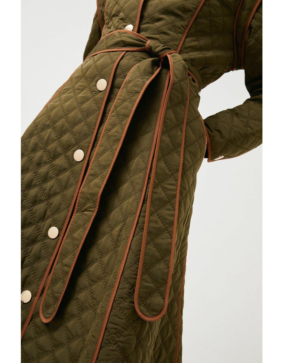 最終値下げ中‼️KHA:KI / カーキ」WIDE FROCK COAT