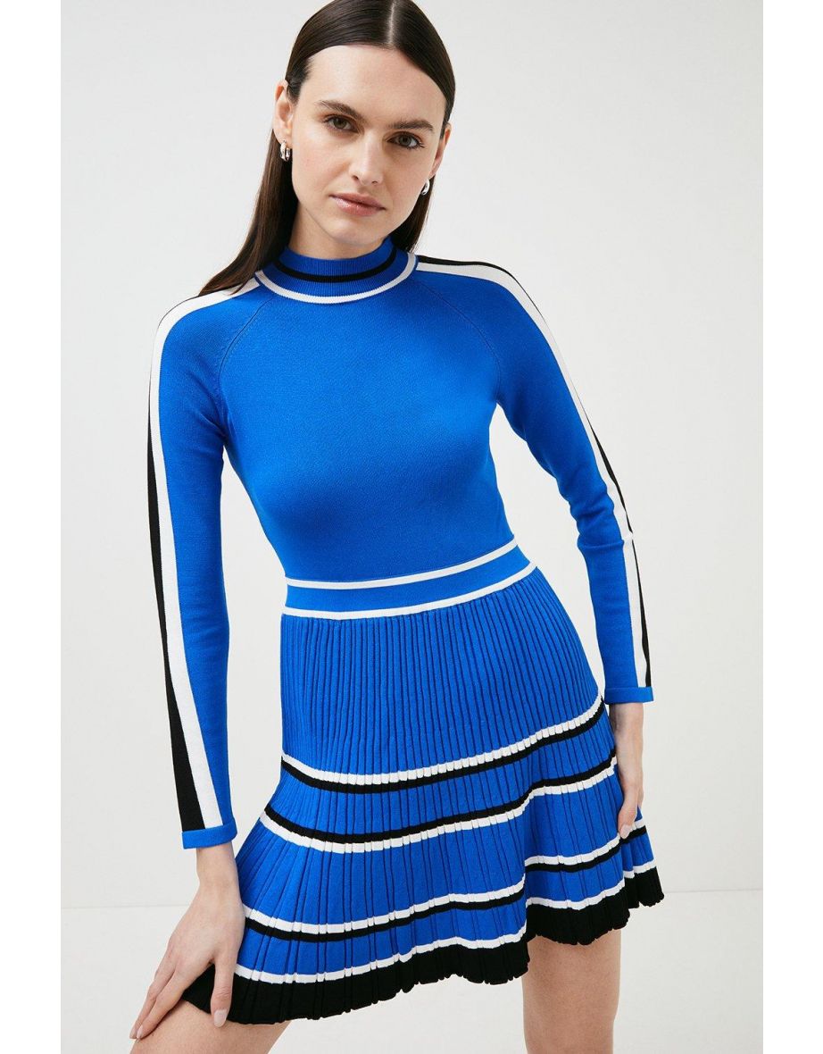 Karen millen sporty high neck dress best sale