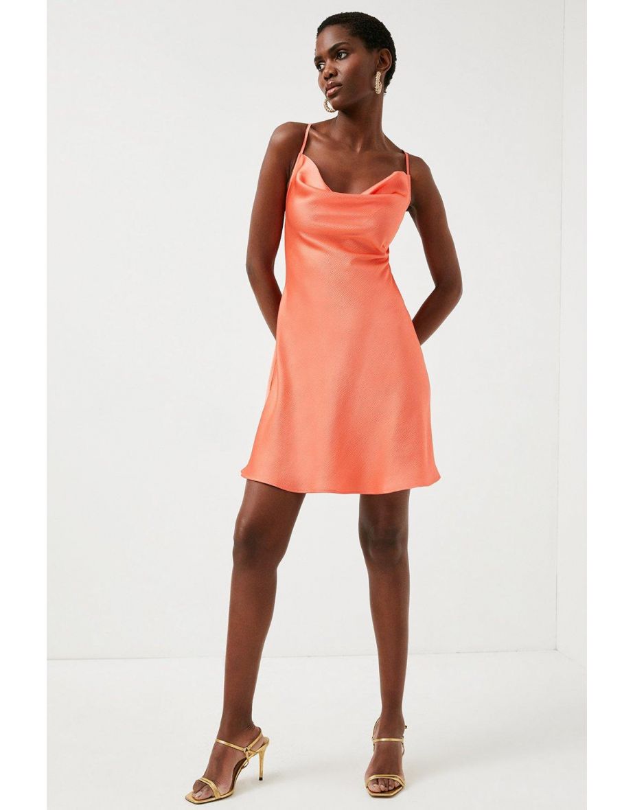 Karen millen deals dress coral