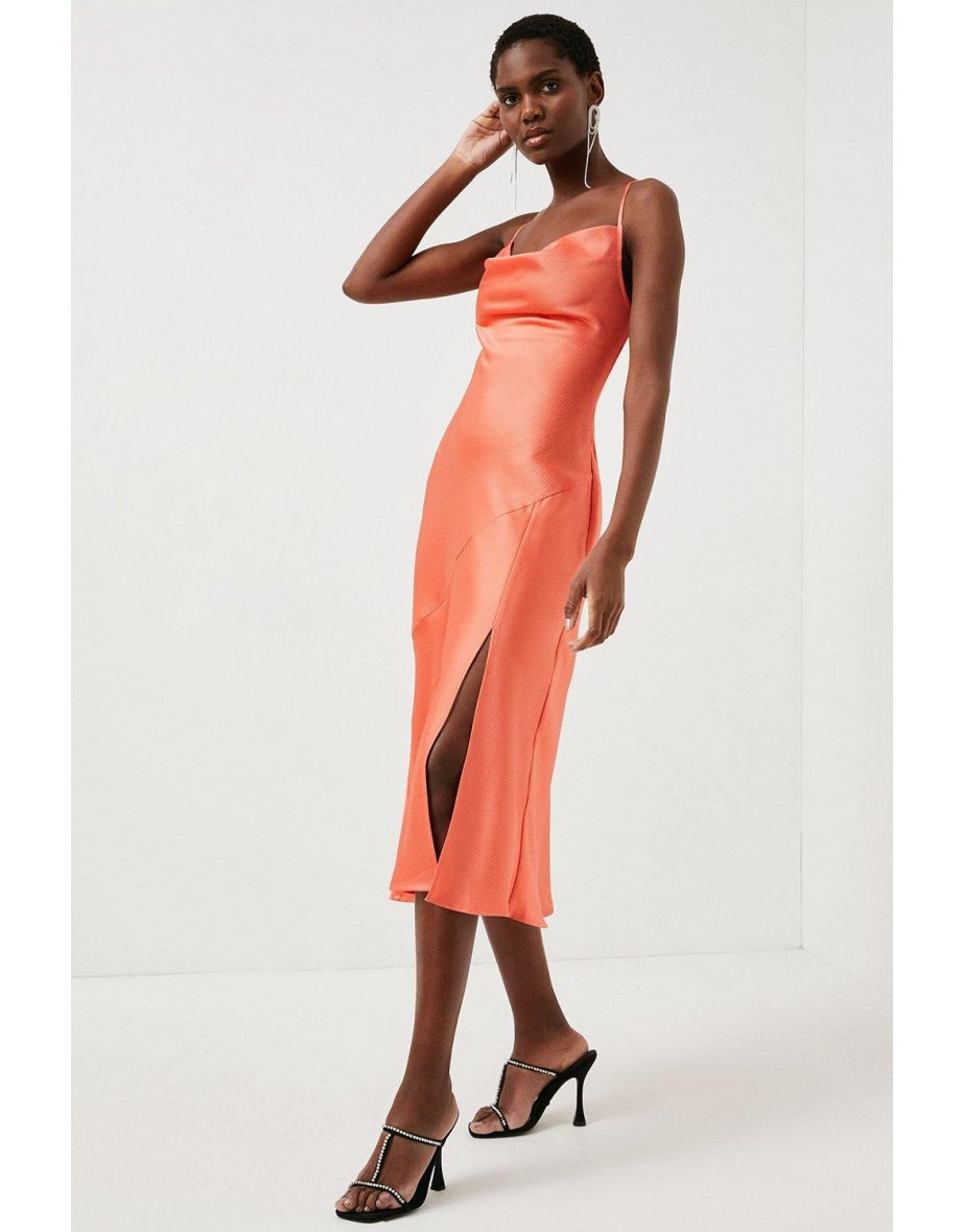 Coral karen millen dress shop