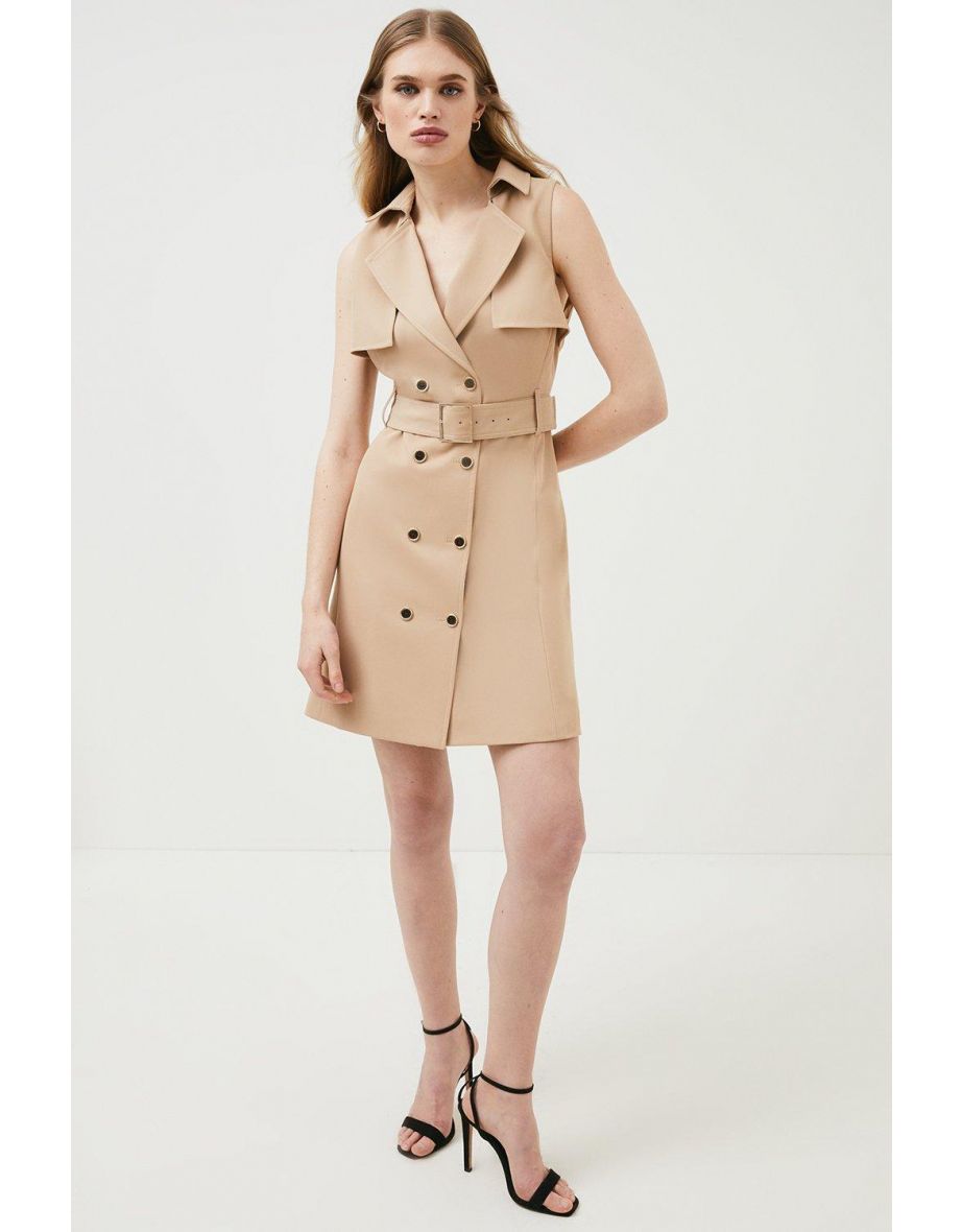 Karen millen sale trench dress