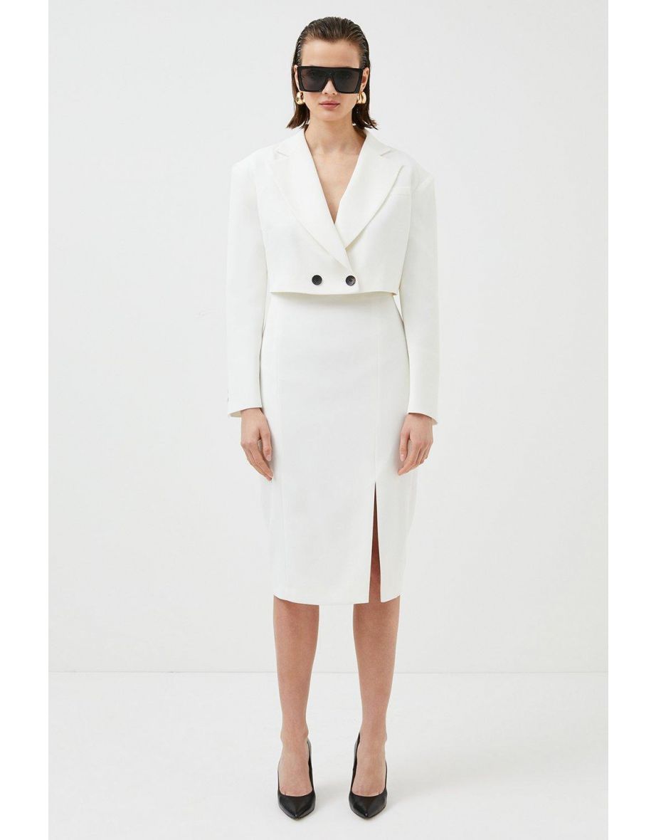 Limited Edition Tux Pencil Dress