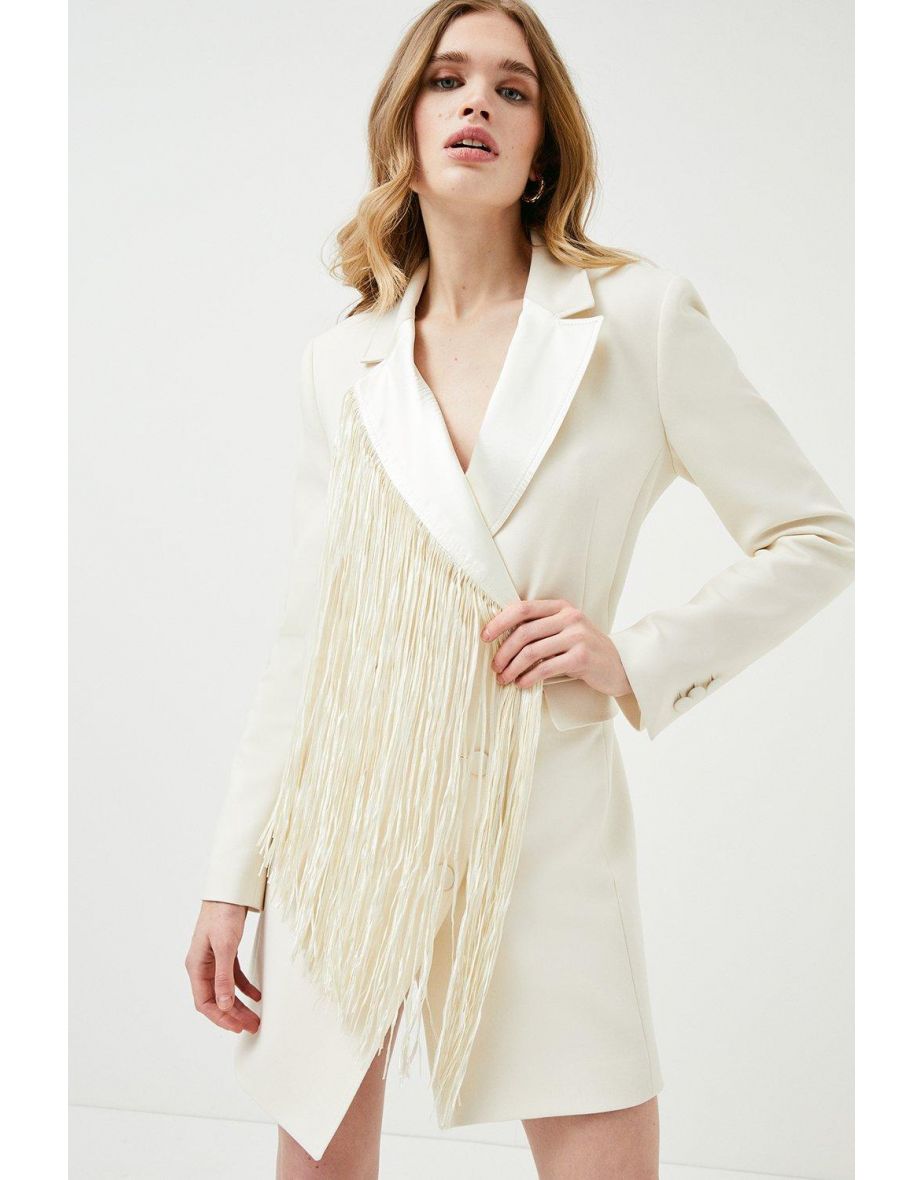 Fringe hotsell blazer dress