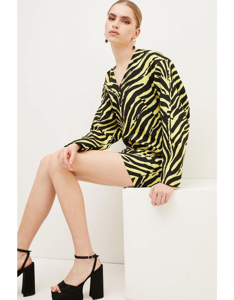 Karen millen hot sale zebra shoes