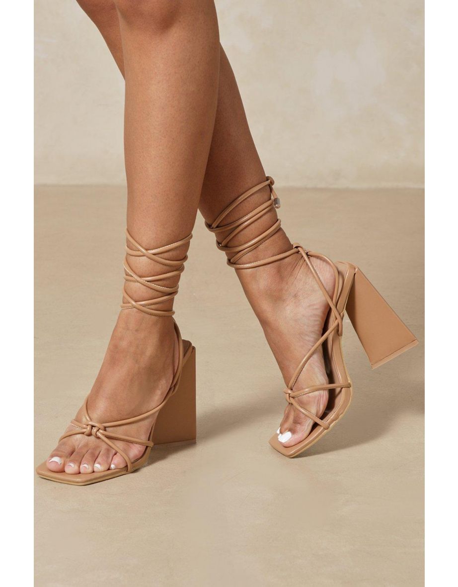 Statement Strappy Heels - 2