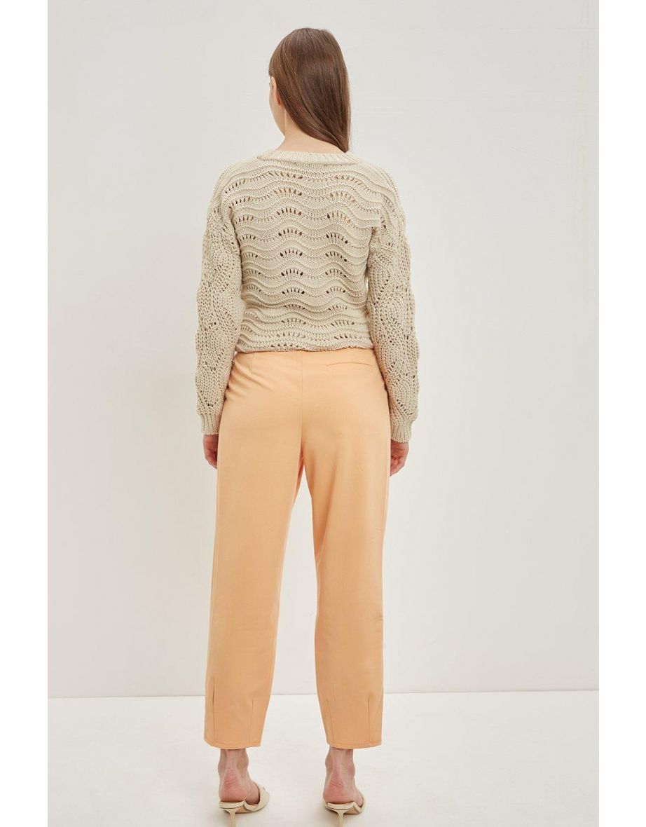 Pleat Cuff Trouser - 2