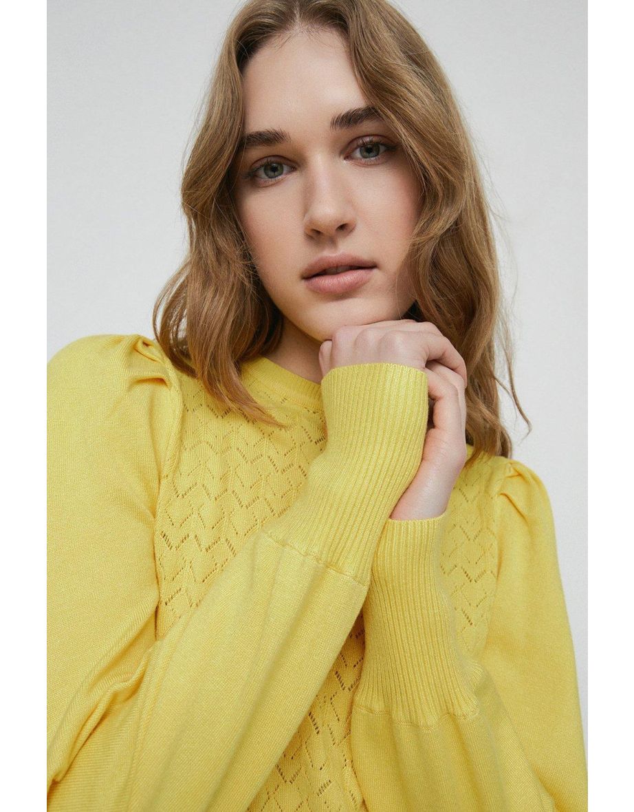 Warehouse yellow jumper outlet