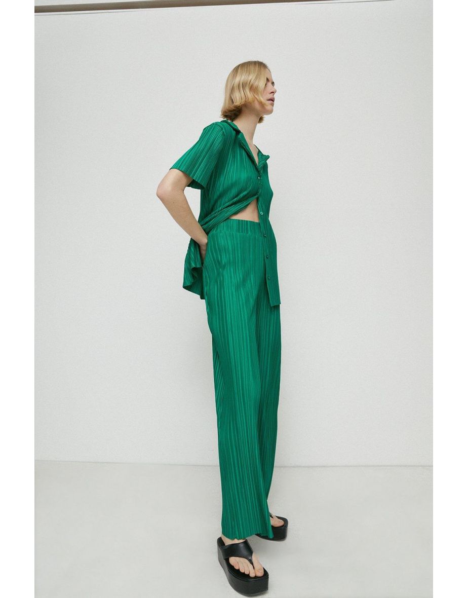 Petite Plisse Trouser