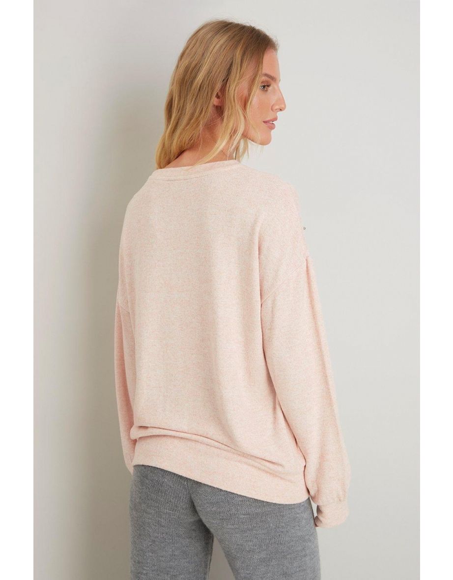 Tall Pink Frill Stud Top - 2