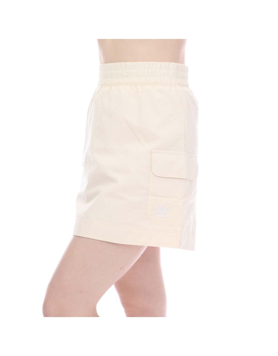 Women's adidas Originals Adicolor Classics Poplin Skirt in White - 2