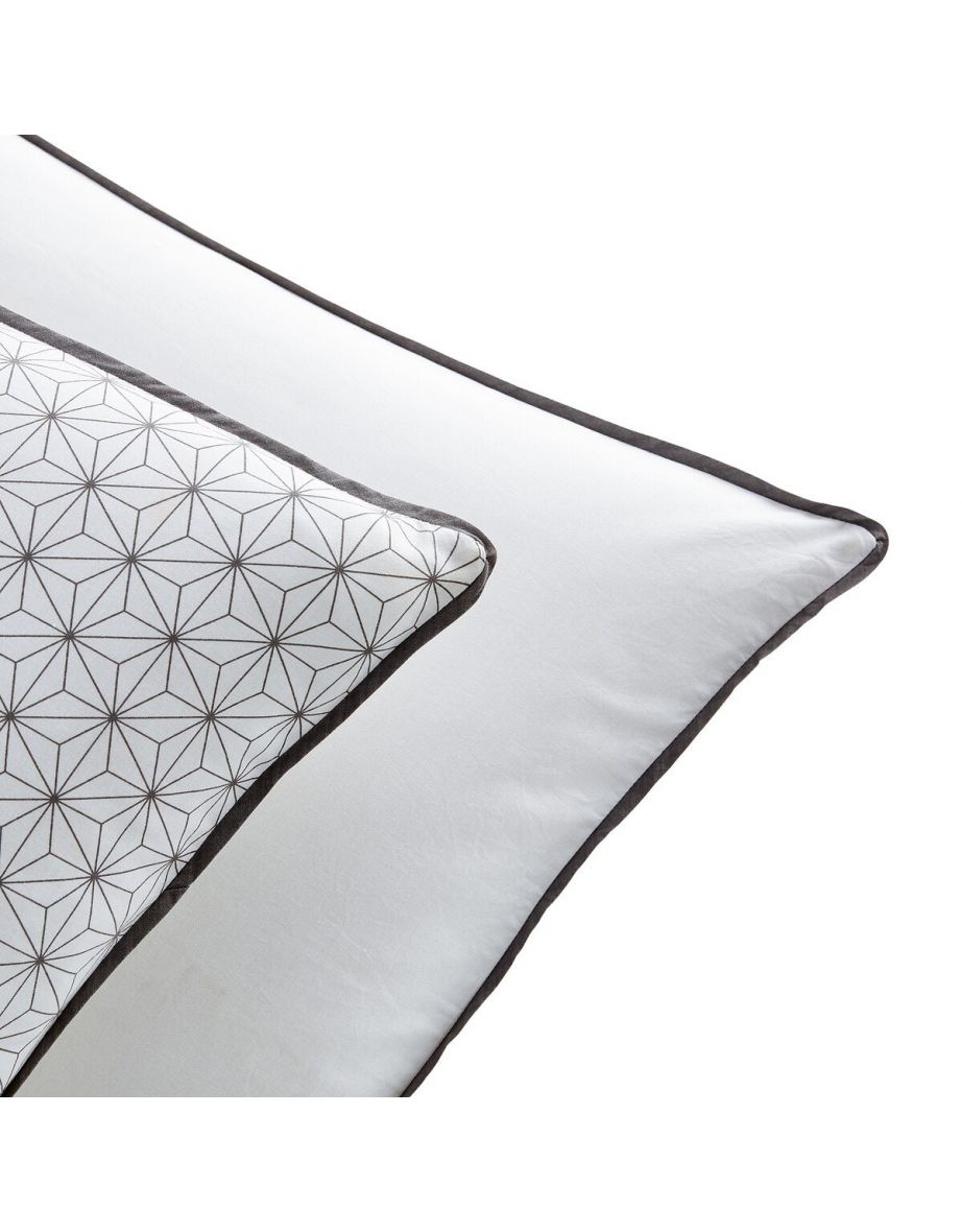 NORDIC Black/White Pillowcase - 6