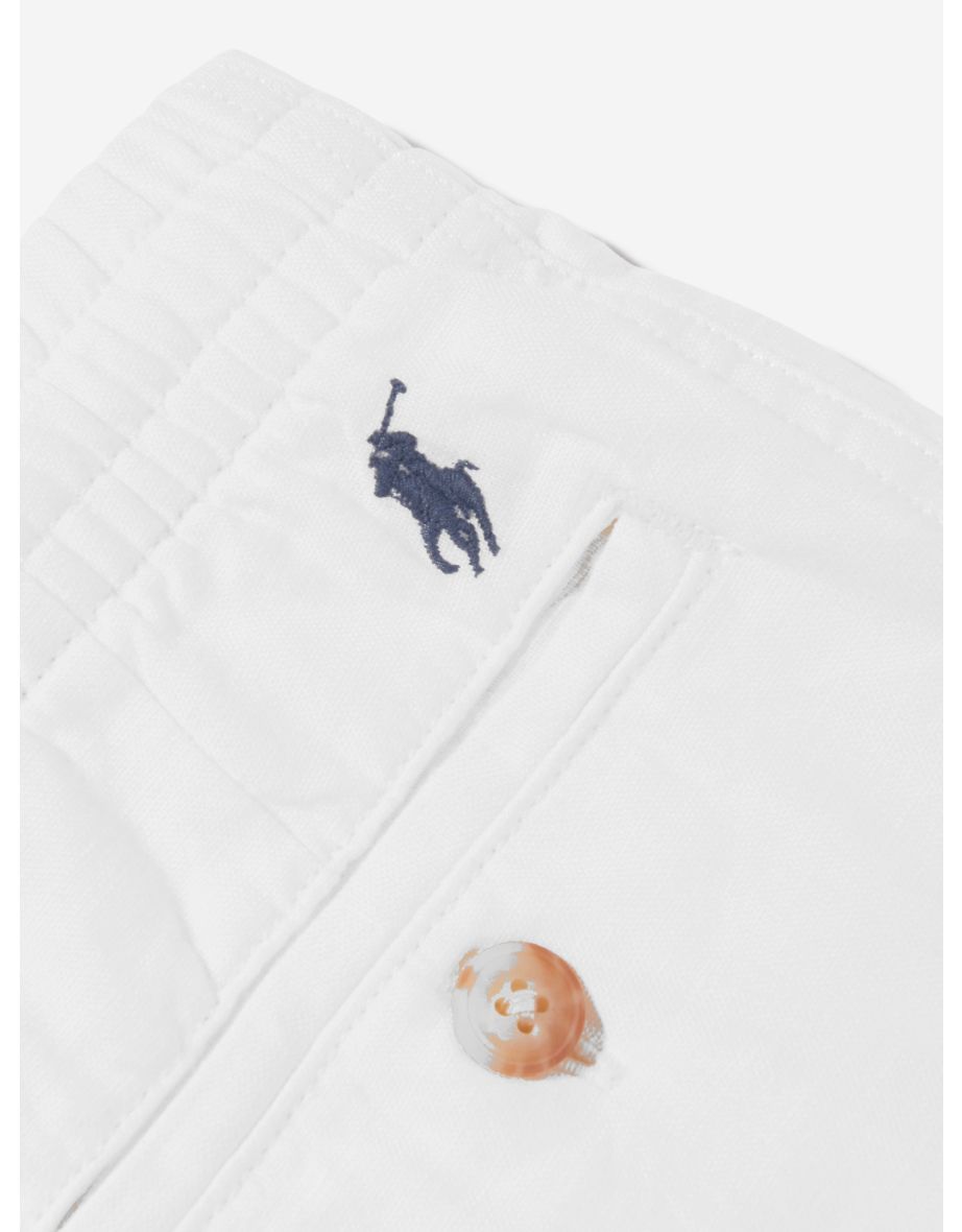 Boys Prepster Shorts in White - 3