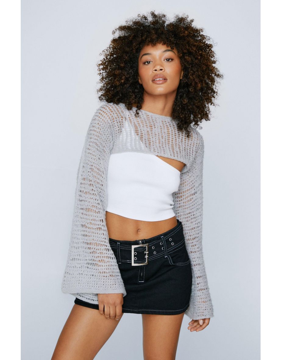 Contrast stitch sales mini skirt