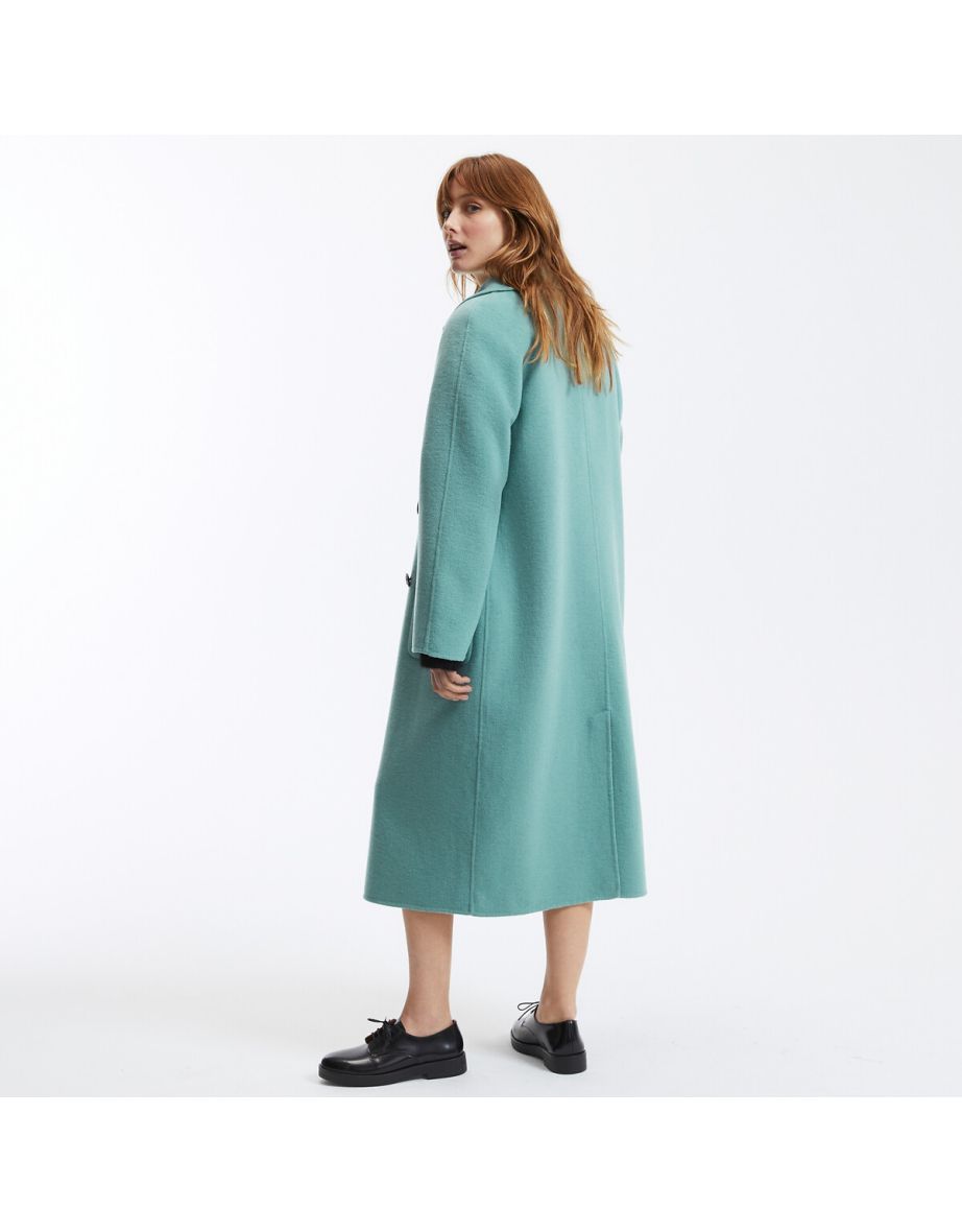 Signature Martial Wool Mix Long Coat - 4