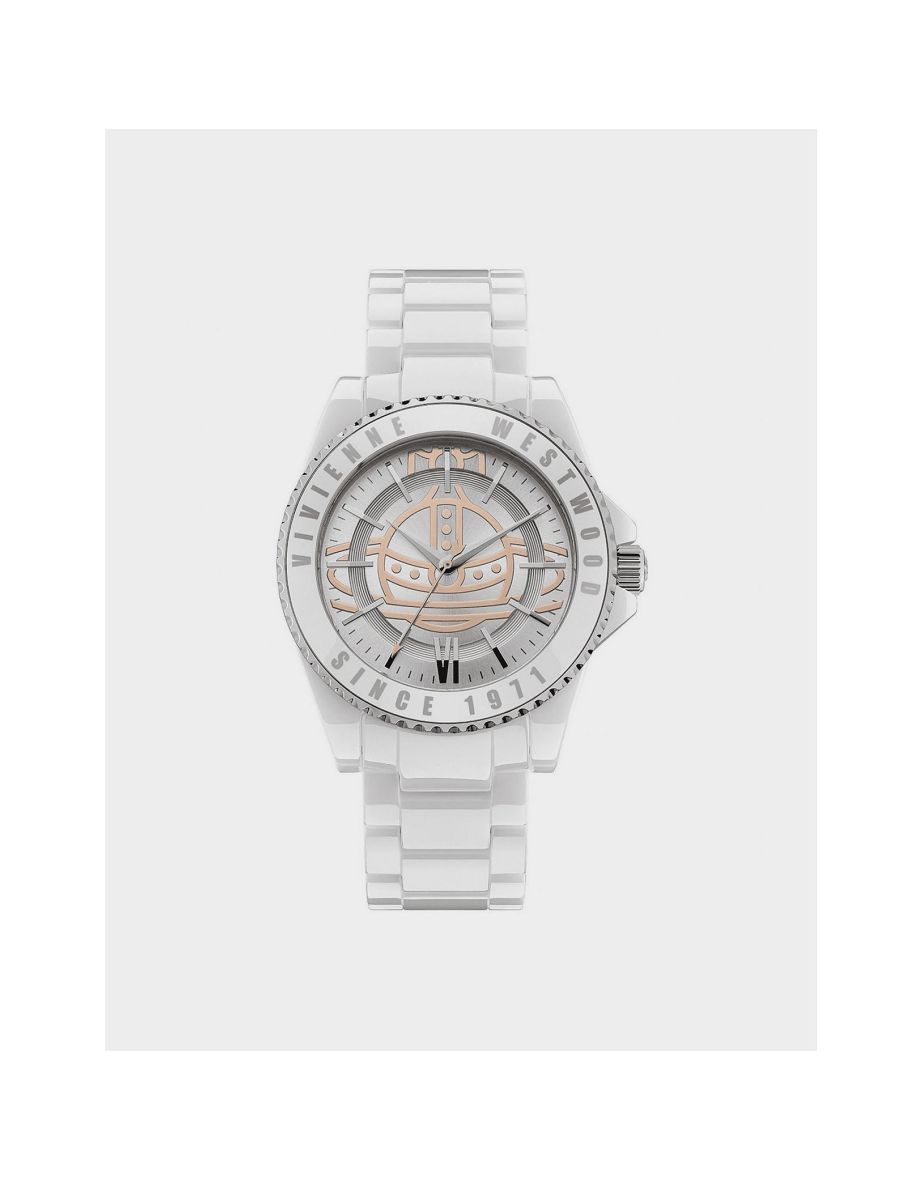 Vivienne westwood white watch hot sale