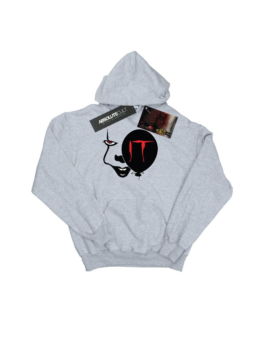 It Mens Pennywise Smile Hoodie - Sports Grey