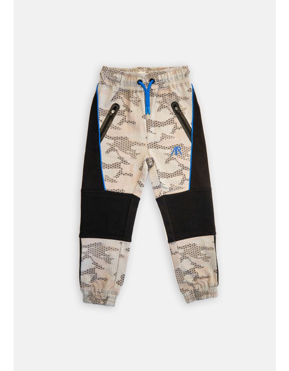 Joey Grey Digital Camo Jogger