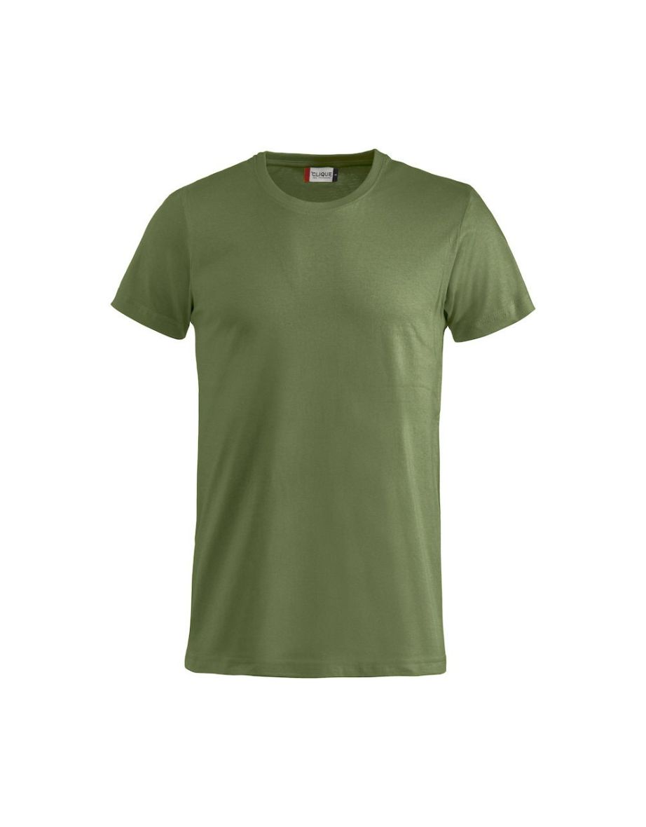 Clique Mens Basic T-Shirt - Army Green