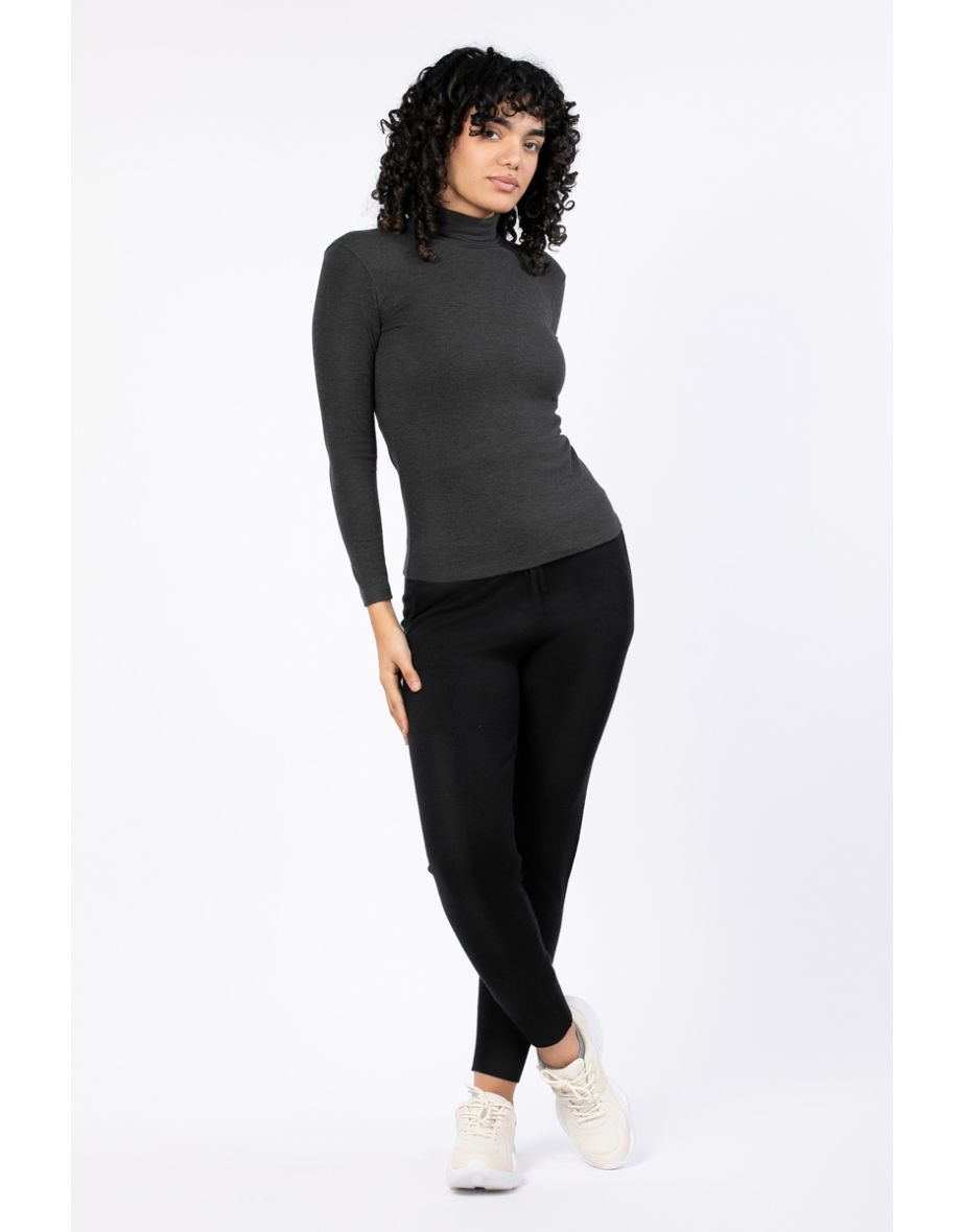 High Neck Women Heattechno Thermal Top