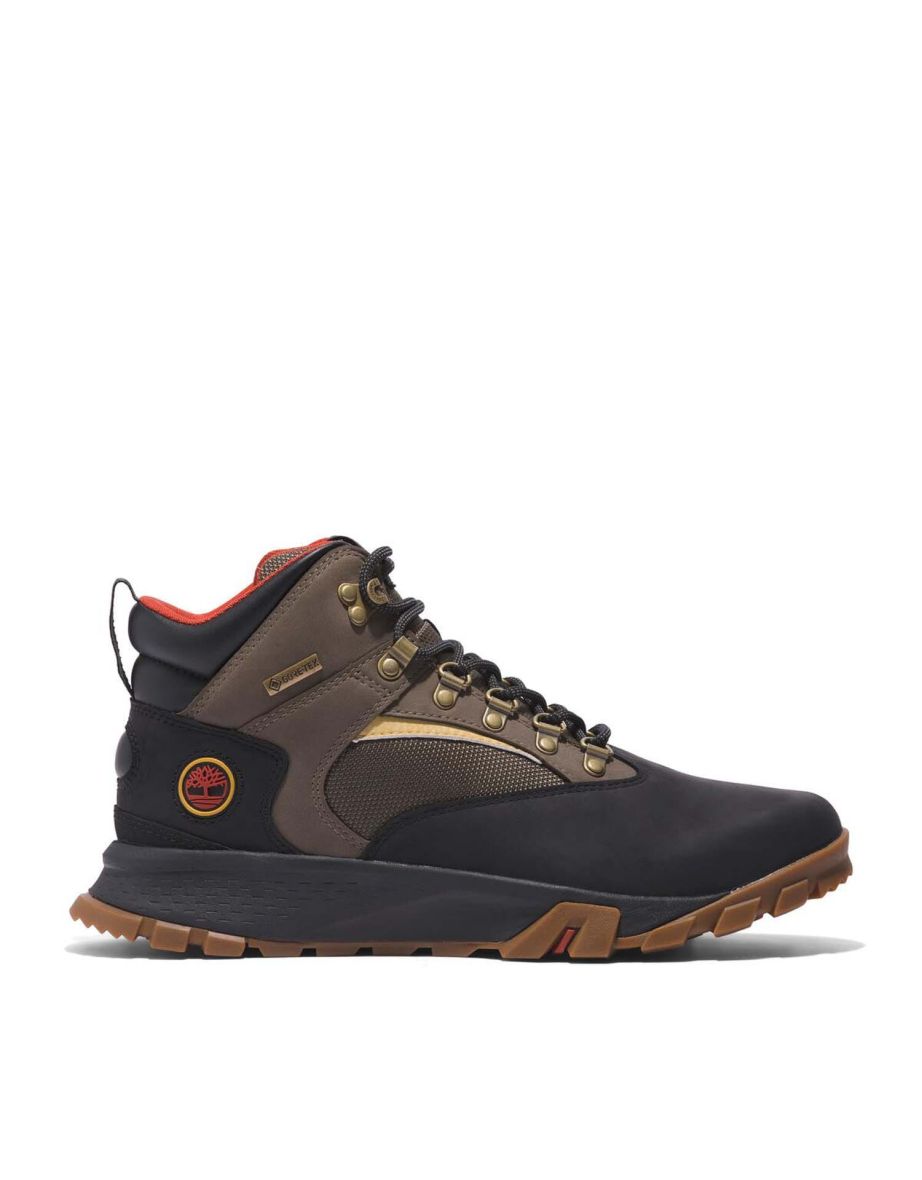 Men's Timberland Mt Lincoln Lace-Up Gore-Tex Hiking Boots in Black