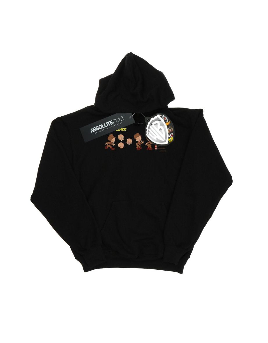 Looney Tunes Boys Elmer Fudd Colour Code Hoodie - Black