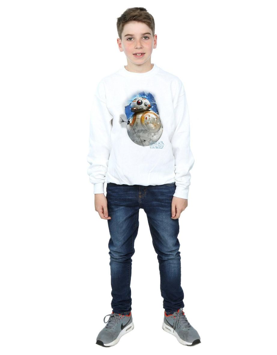 Star Wars: The Last Jedi Boys BB-8 Brushed Sweatshirt - White - 3