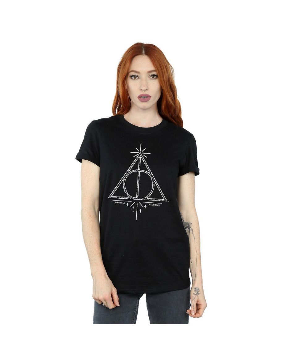 deathly hallows button up shirt