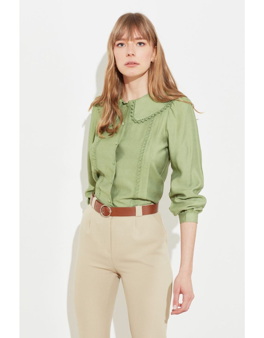 Shirt - Green - Regular fit