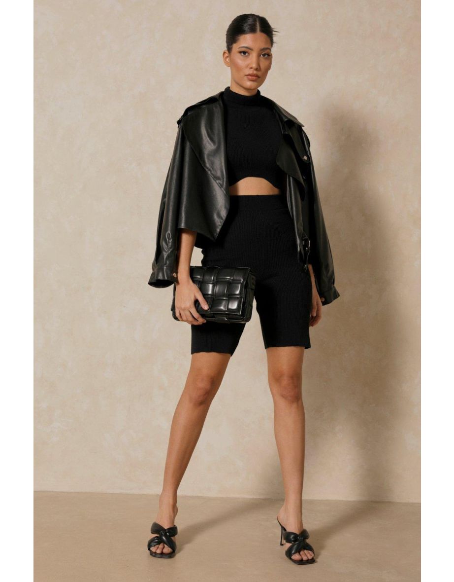 Knitted Under Boob Detail Co-ord