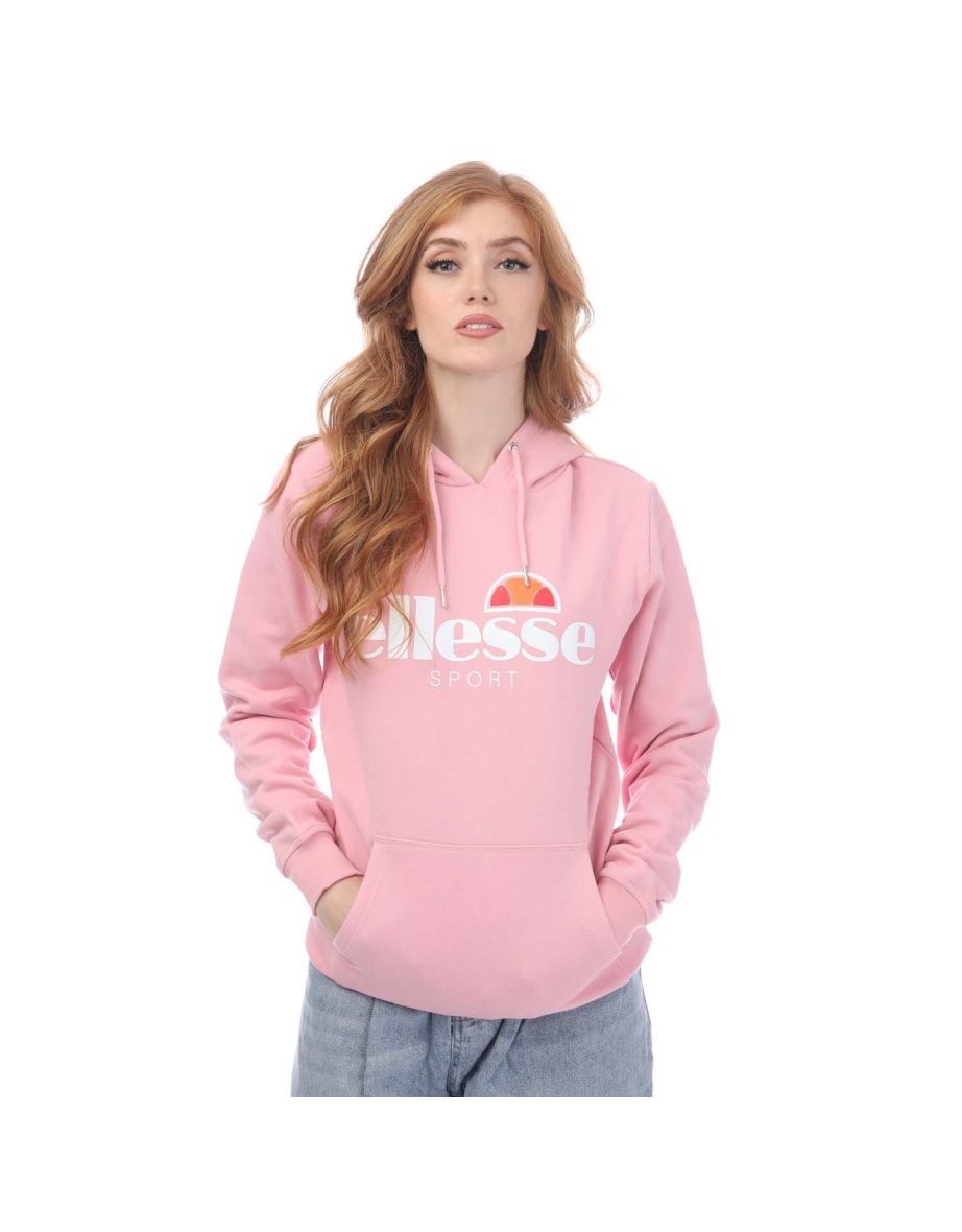 Women's Ellesse Memnon Hoody in Pink