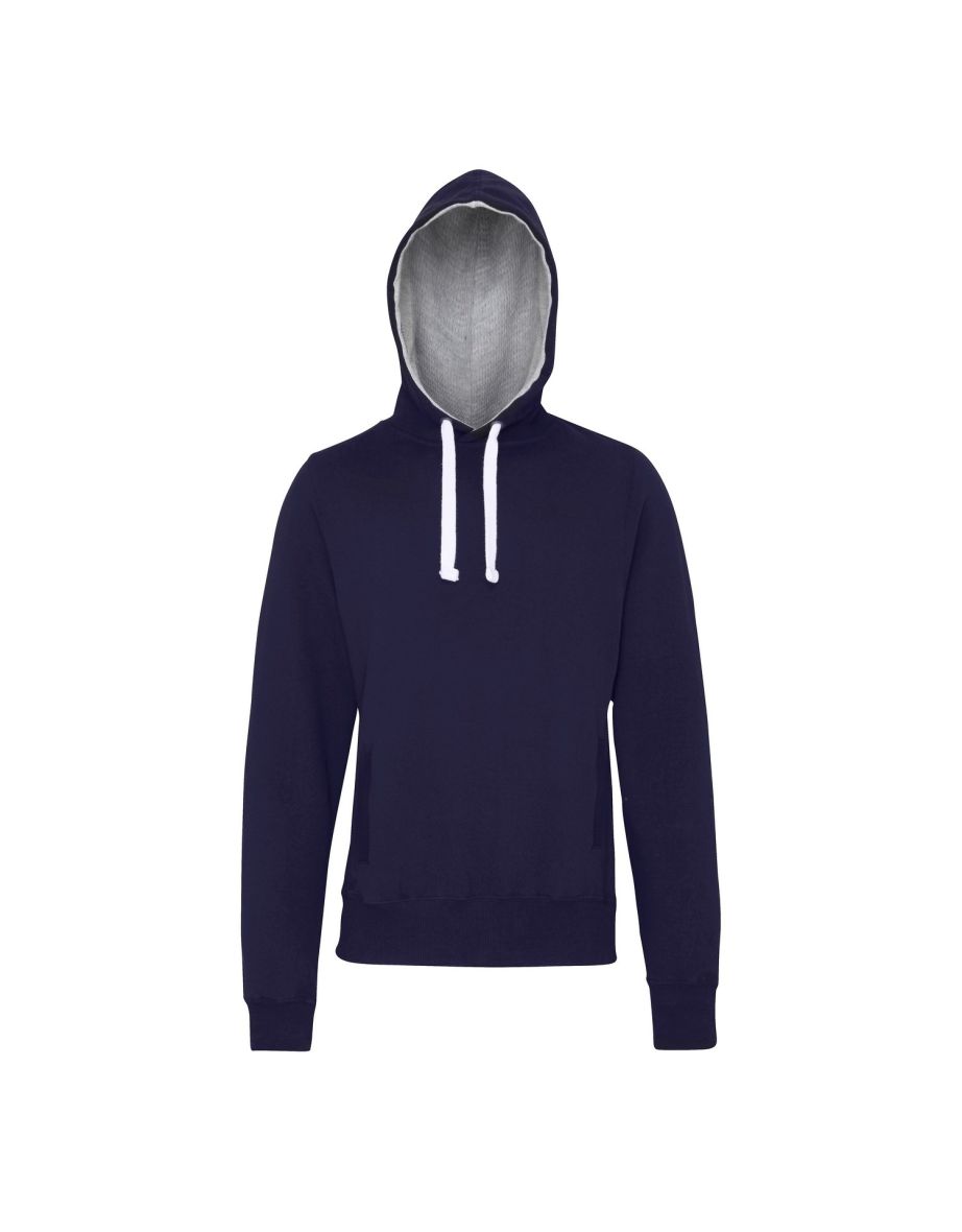 AWDis Just Hoods Mens Chunky Pullover Hoodie - Oxford Navy