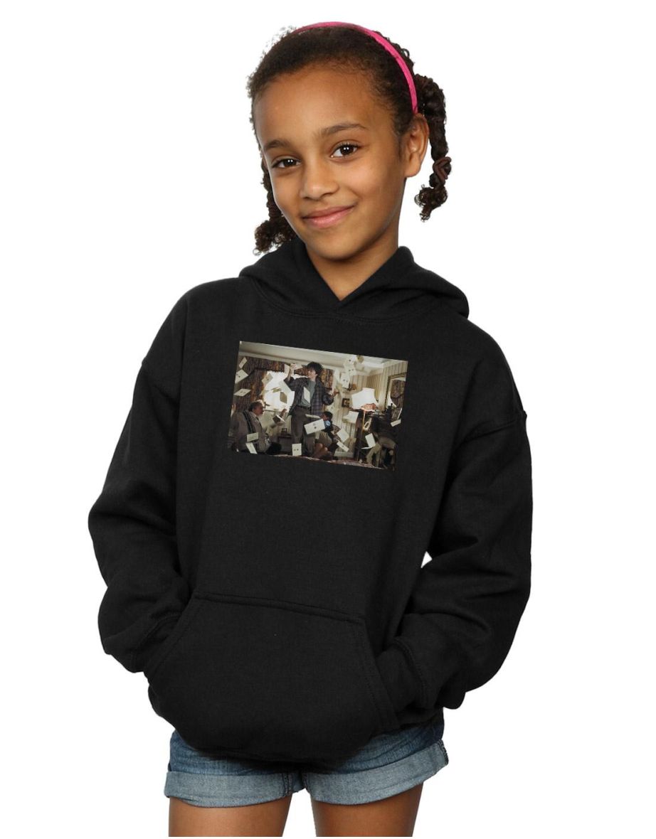 Shop Harry Potter Girls Letter From Hogwarts Hoodie Black Online in Qatar VogaCloset