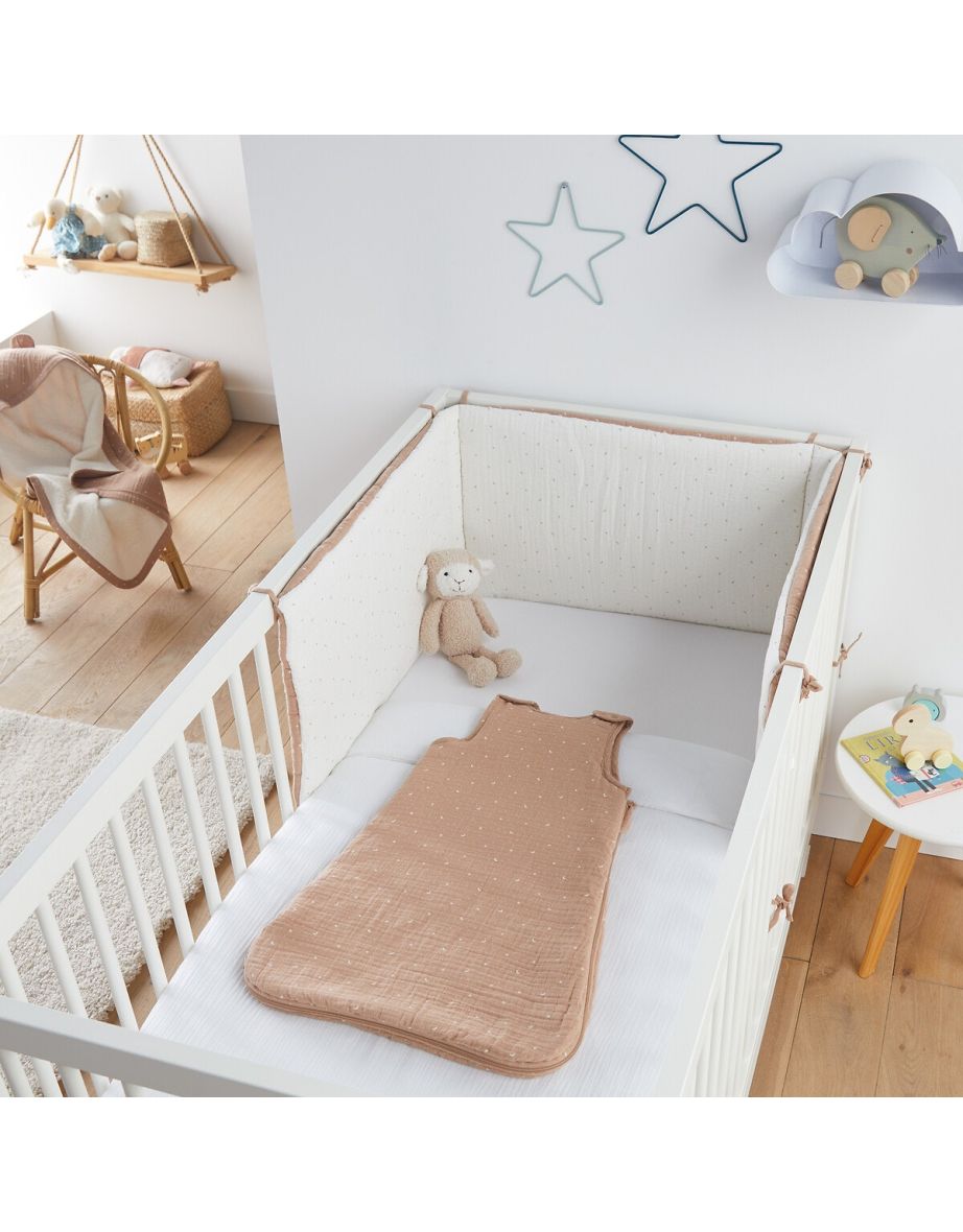 Cotton hot sale cot bumper