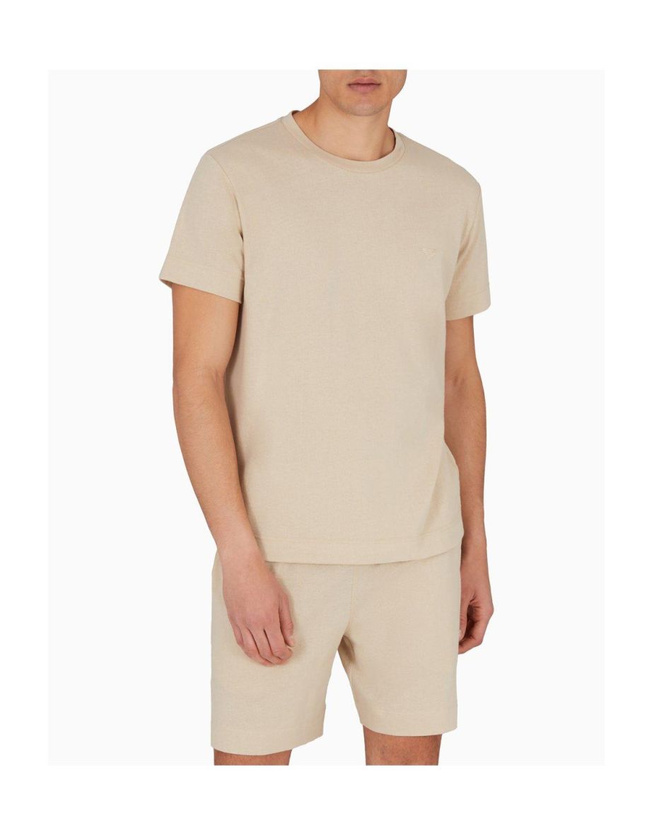 Ea T-Shirt Beachwear Taupe