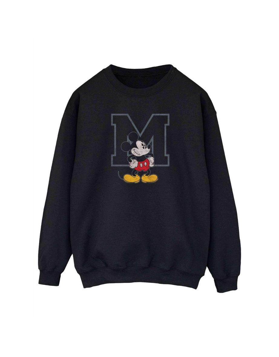 Disney Women's/Ladies Classic M Mickey Mouse Sweatshirt - 3