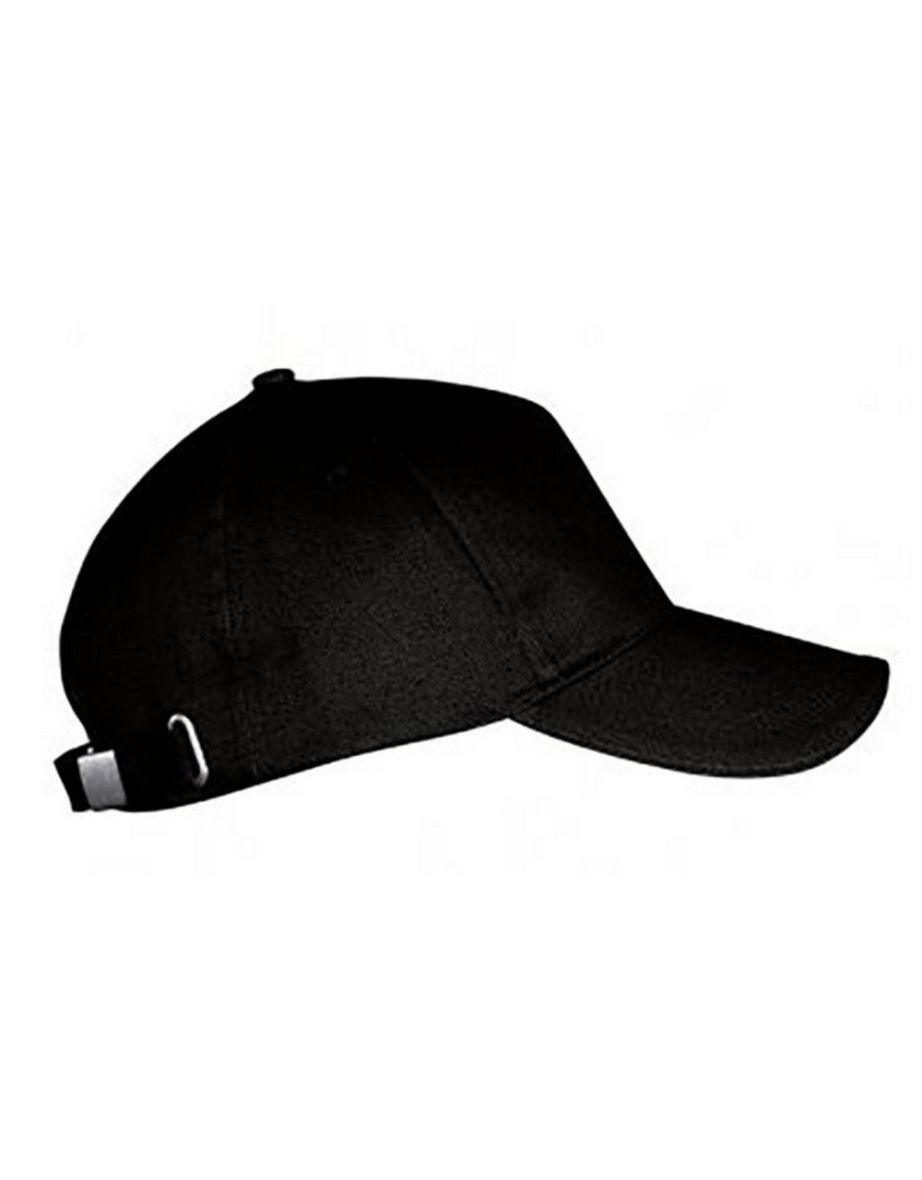 SOLS Unisex Long Beach Cap - Black