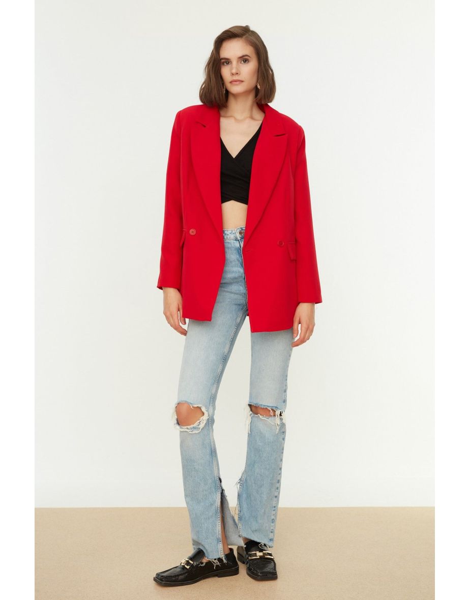 Blazer - Red - Regular fit