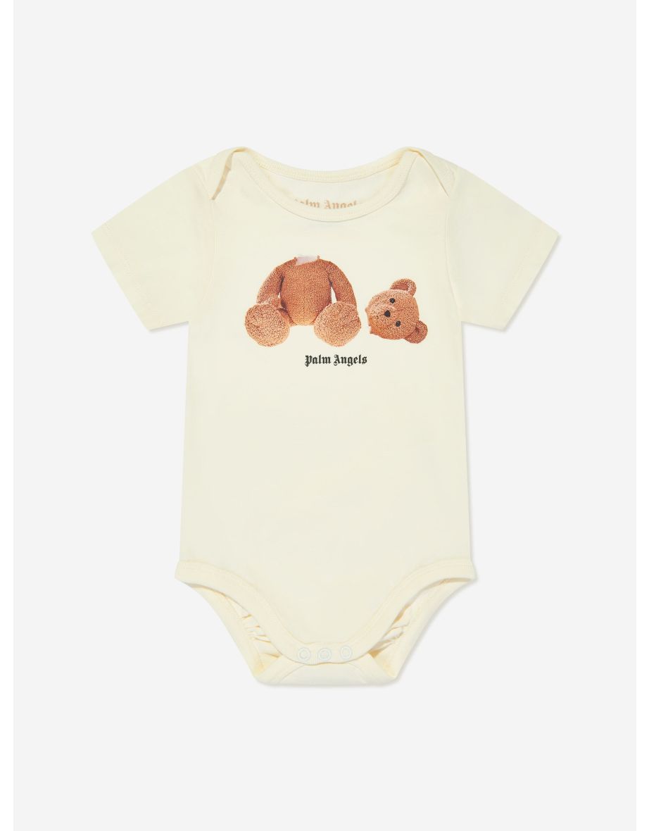 Baby Bear Bodysuit in Ivory