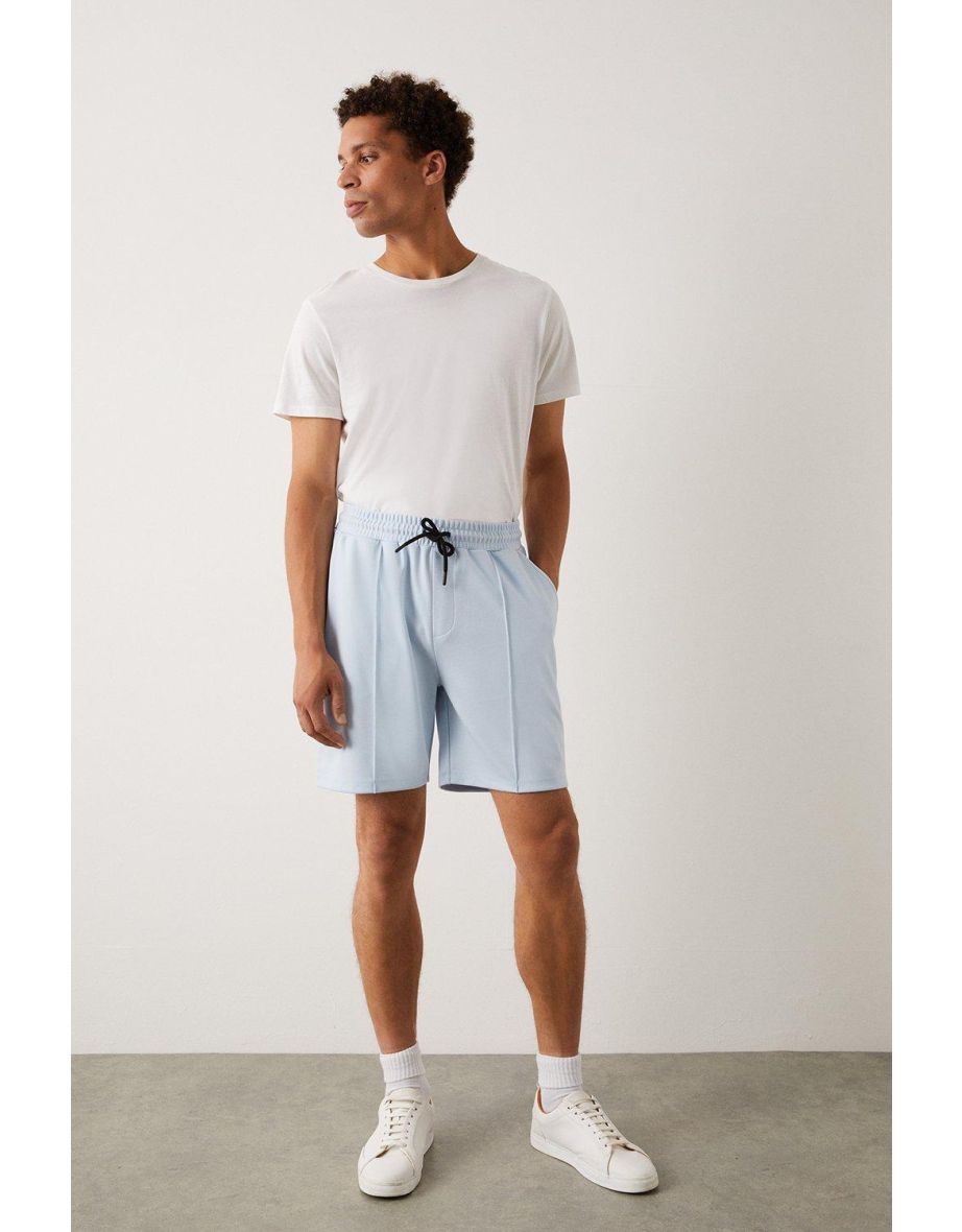 Smart Jersey Pintuck Short