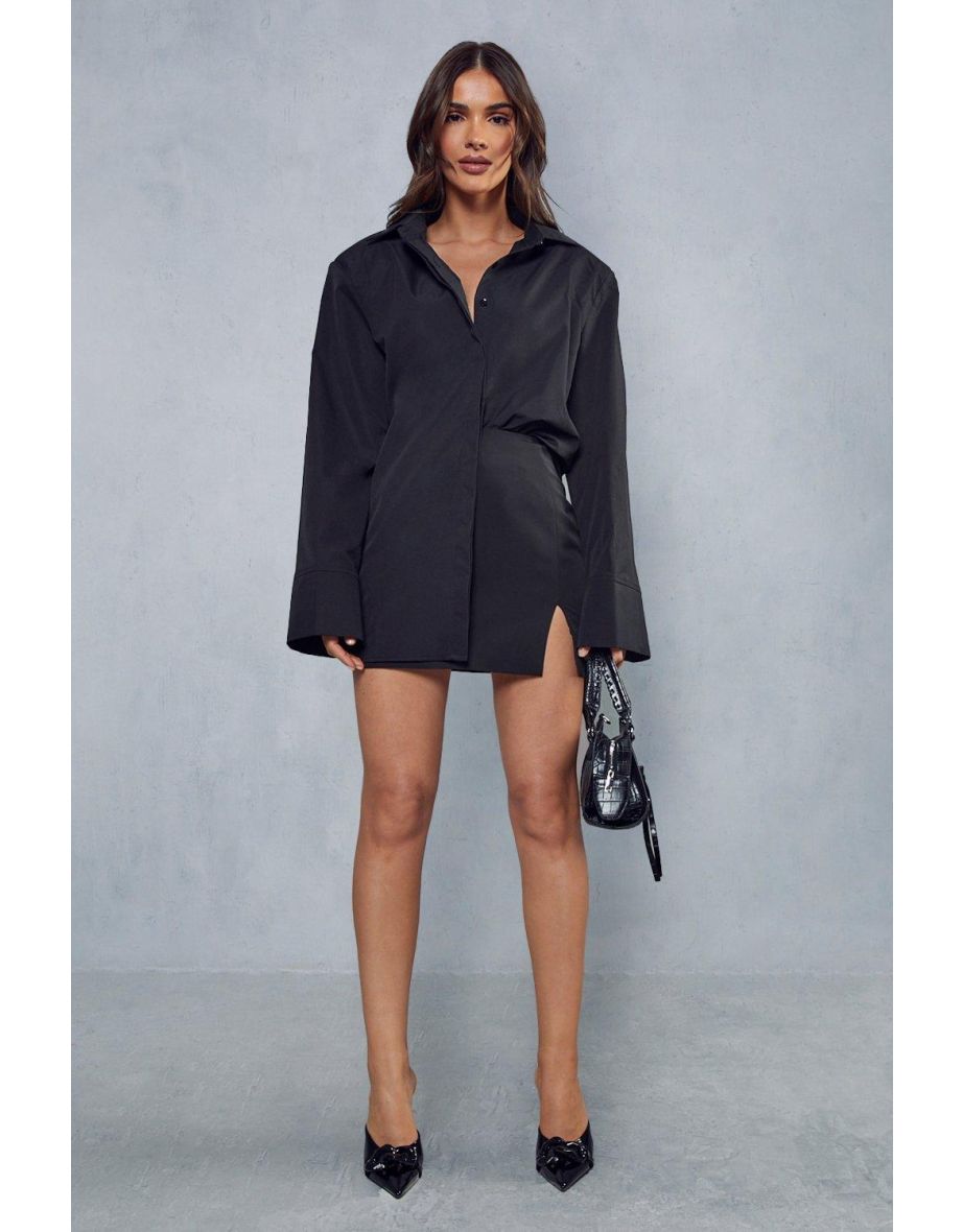 Oversized Shoulder Pad Shirt