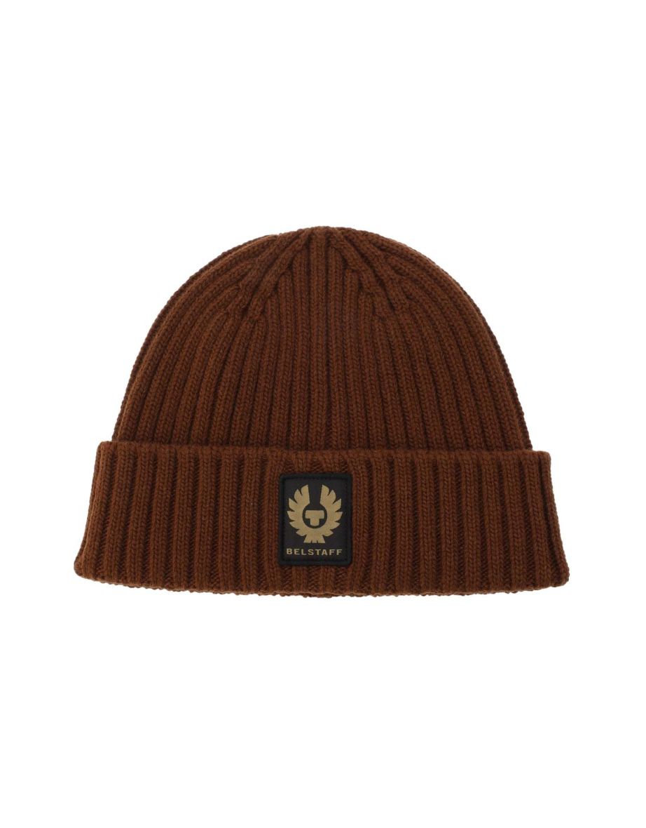 Accessories Belstaff Watch Beanie Hat in Brown
