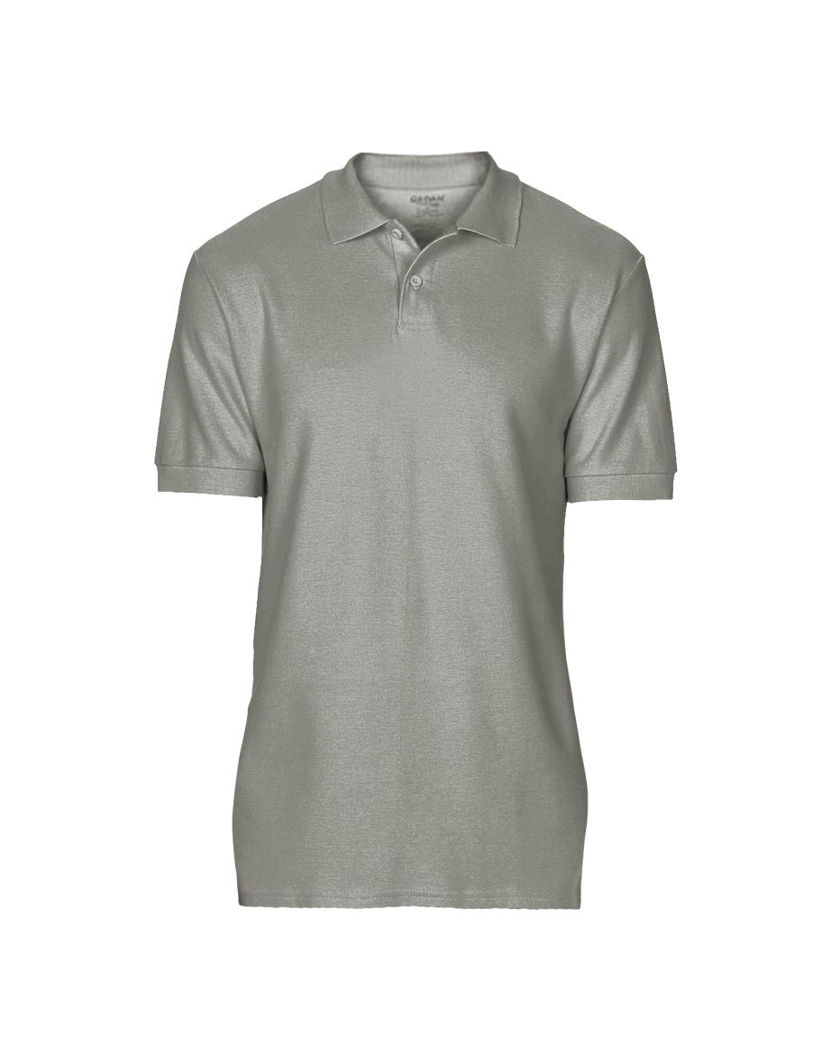 Gildan Softstyle Mens Short Sleeve Double Pique Polo Shirt - Sport Grey (RS)