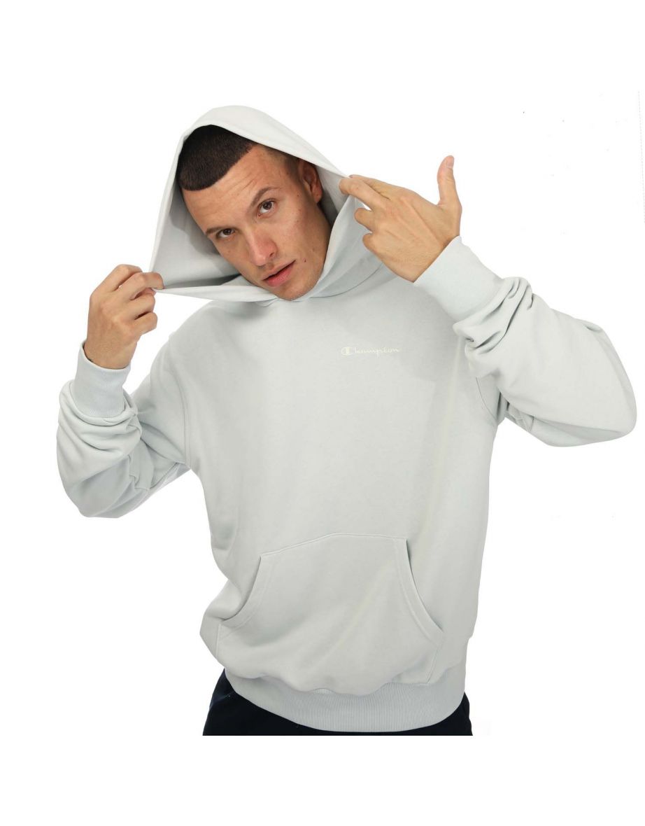 Men's Champion Organic Eco-Future Hoody in Grey - 5